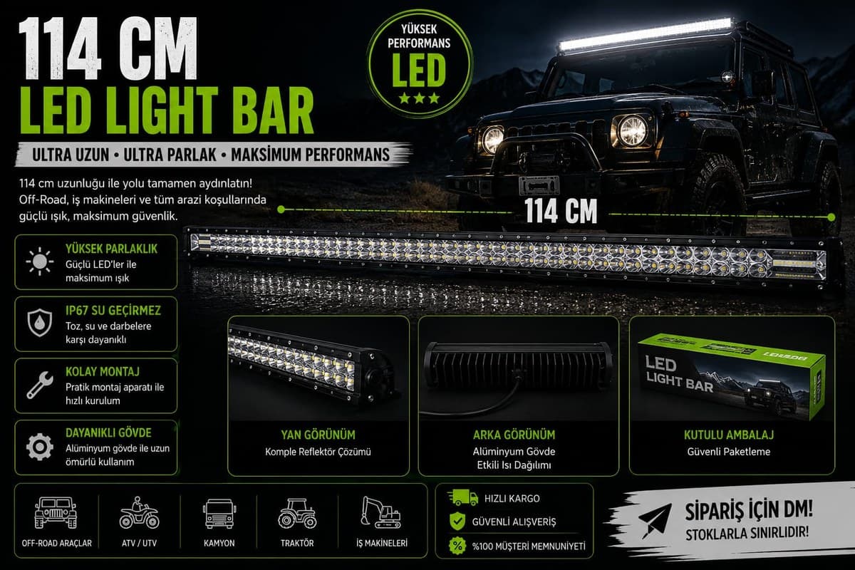 LED Light Bar 114 cm
