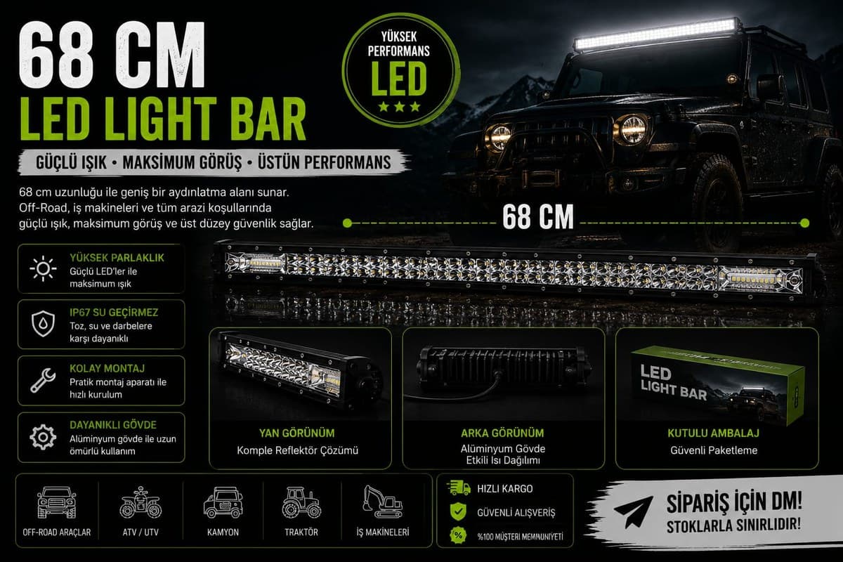 LED Light Bar 68 cm