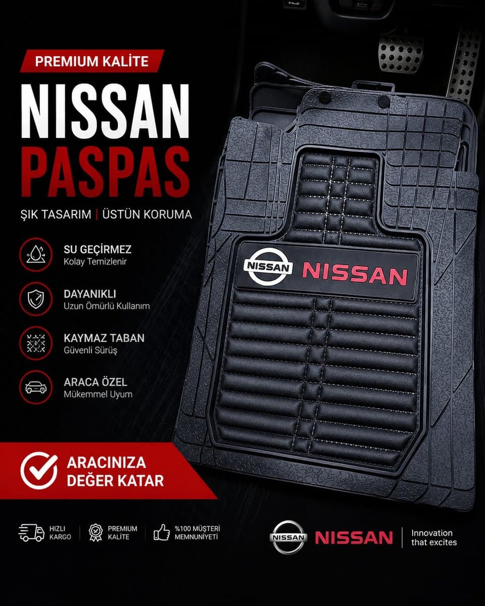Nissan Logolu Paspas (Şık Tasarım)