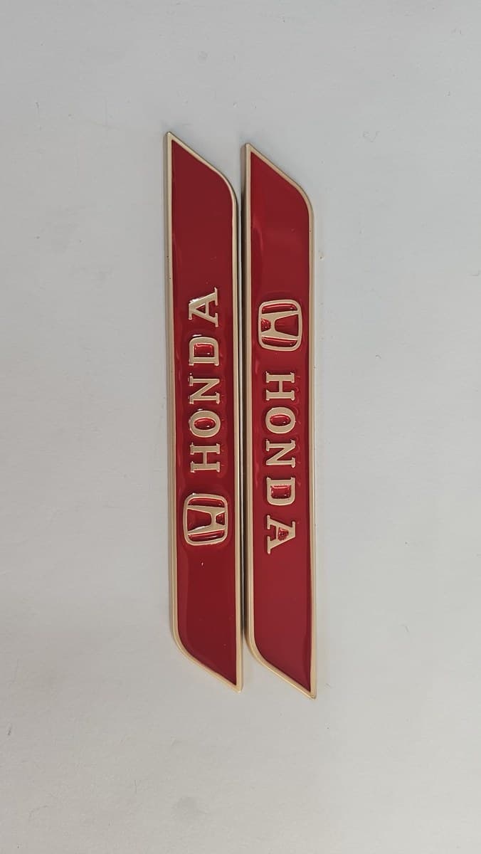Honda Kapı Eşiği Sticker (Kırmızı, 2'li)