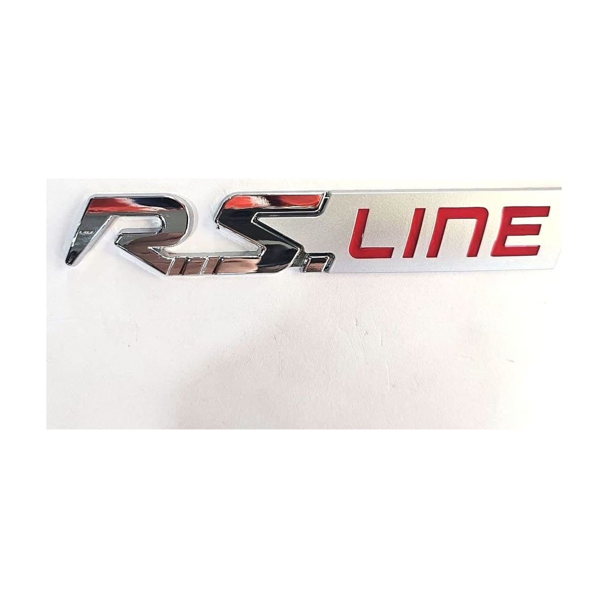RS Line Yazı Logo (Krom-Kırmızı)