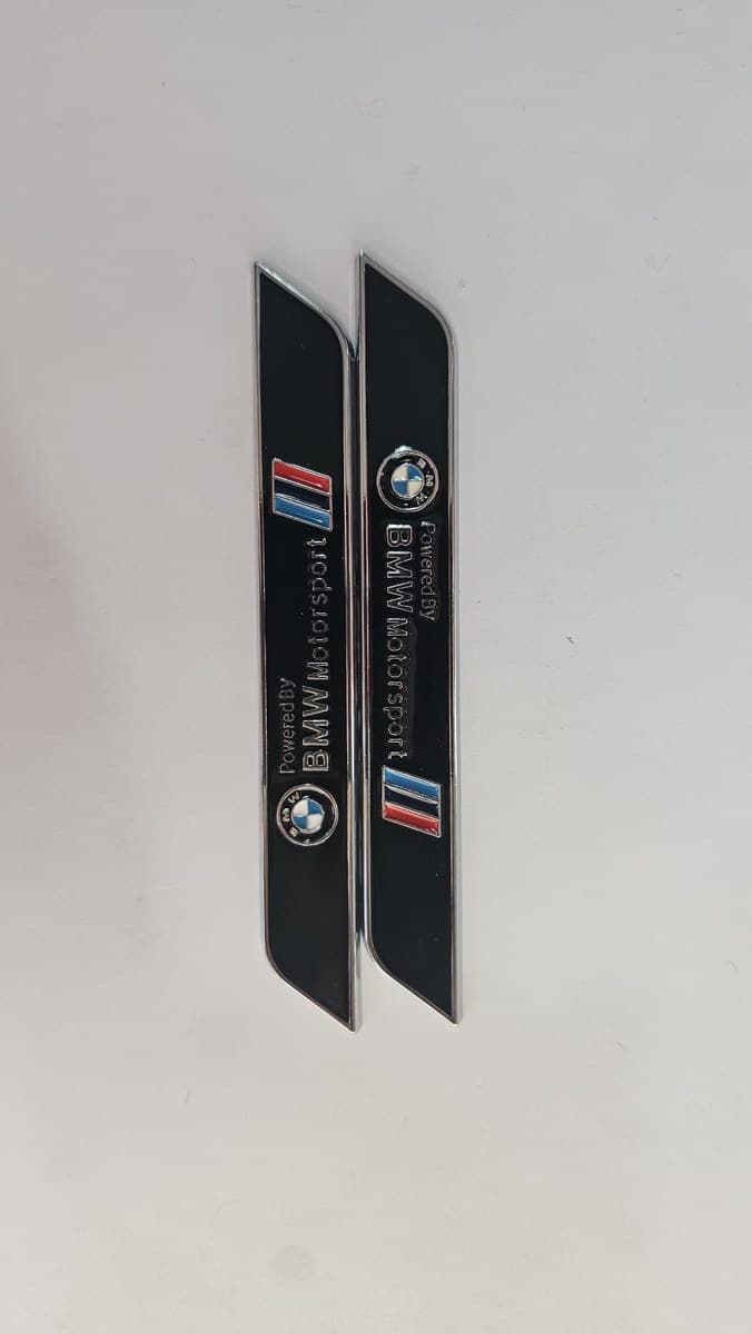 BMW Kapı Eşiği Sticker (Siyah, 2'li)