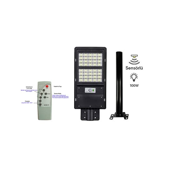 Solar Bahçe Aydınlatması 100 W