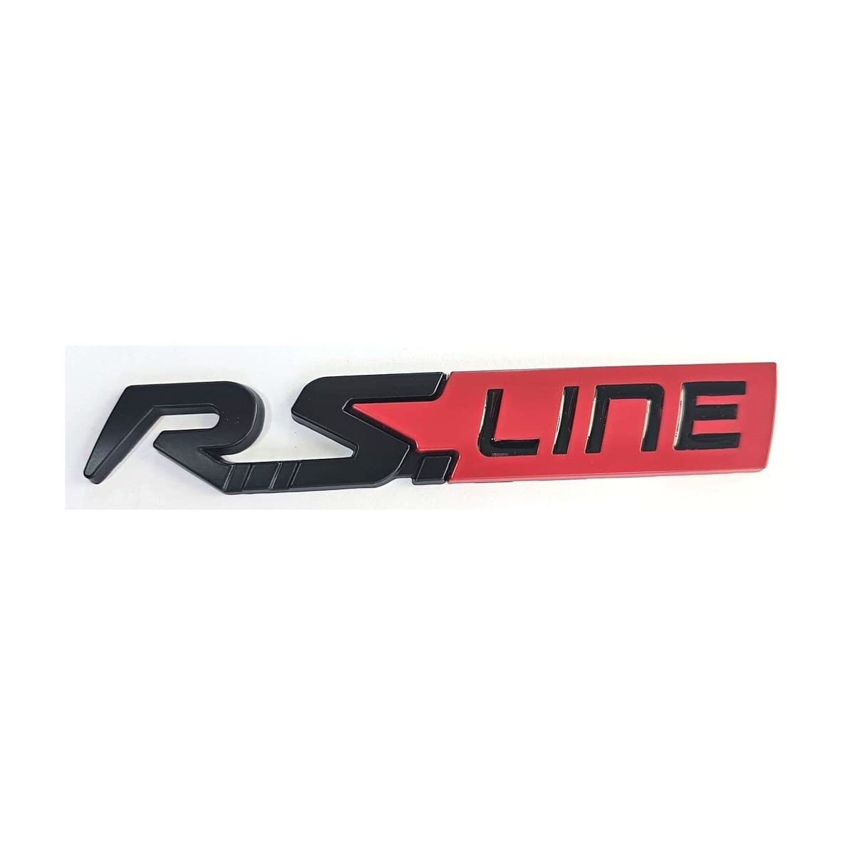 RS Line Yazı Logo (Siyah-Kırmızı)