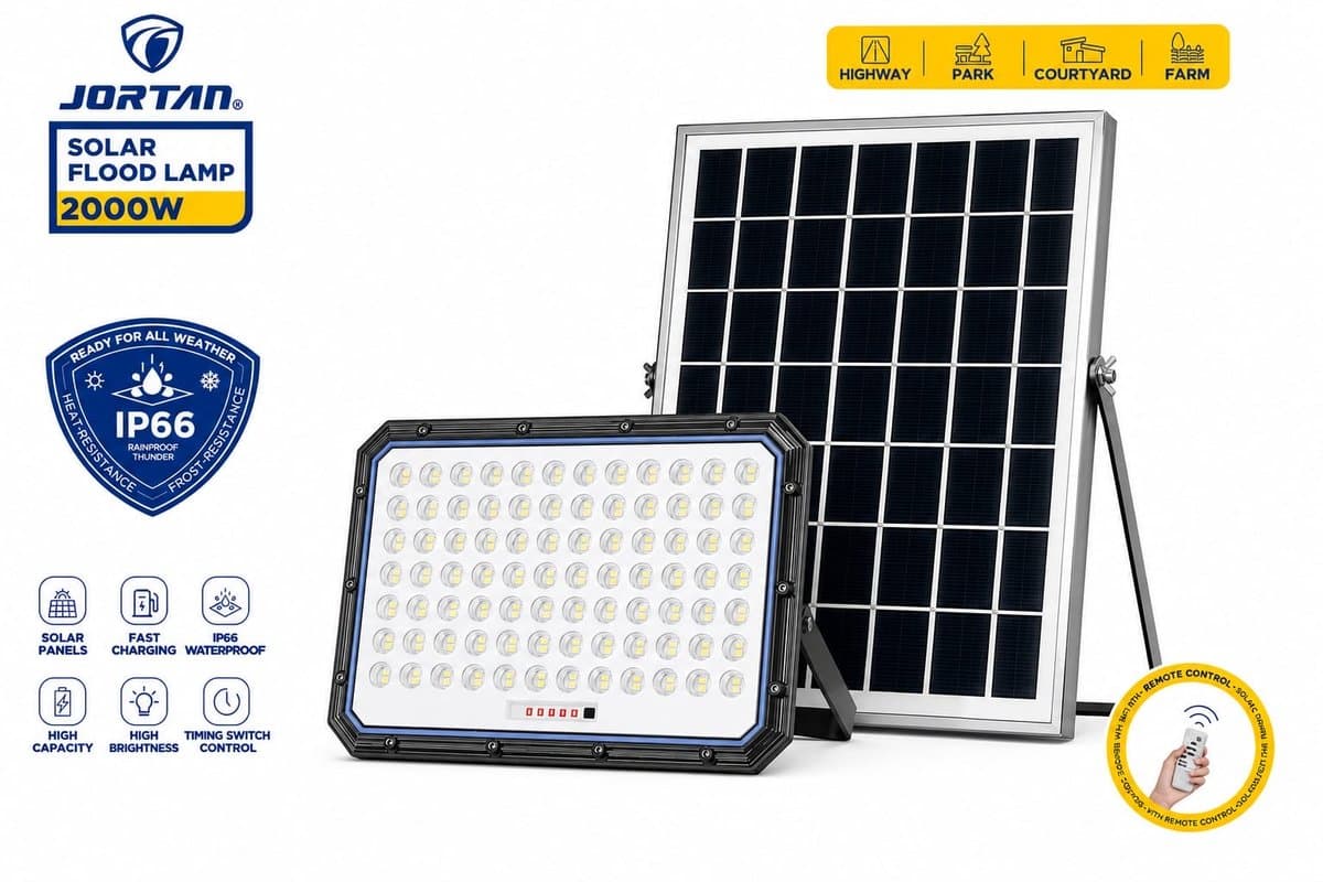 Jortan Solar Projektör 2000W