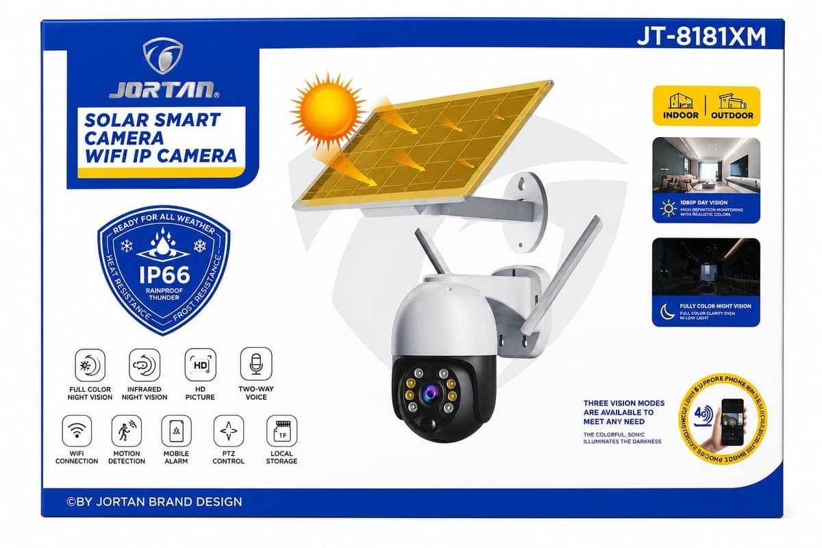 Jortan JT-8181XM Solar Akıllı Kamera