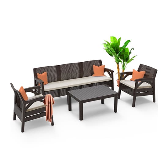 Santana Rattan 5'li Oturma Grubu