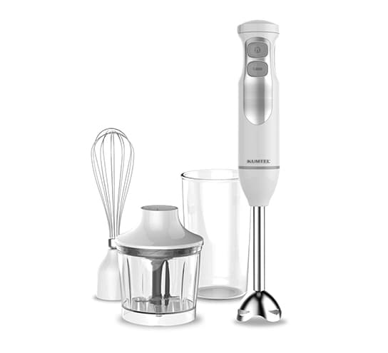 Kumtel Çok Fonksiyonlu El Blender Seti Beyaz