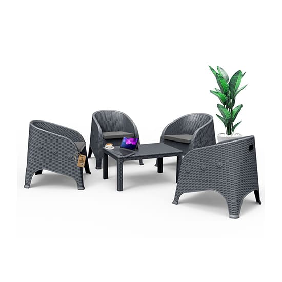 Olivia Rattan 4'lü Set
