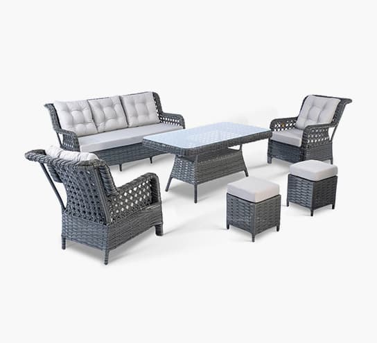 Grand Rattan 3'lü Masa Takımı